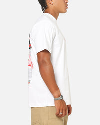 New Era Chicago Bulls Rose Oversized T-Shirt White