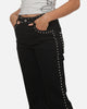Ed Hardy Women's Studded Jeans Black