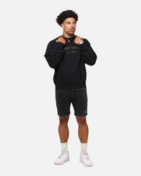 Saint Morta Repentant Heart Crewneck Black