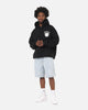 S Double Goosebumps Hoodie Washed Black