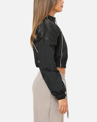 Nike Women's Sportswear Shrunken Track Jacket Black/Black