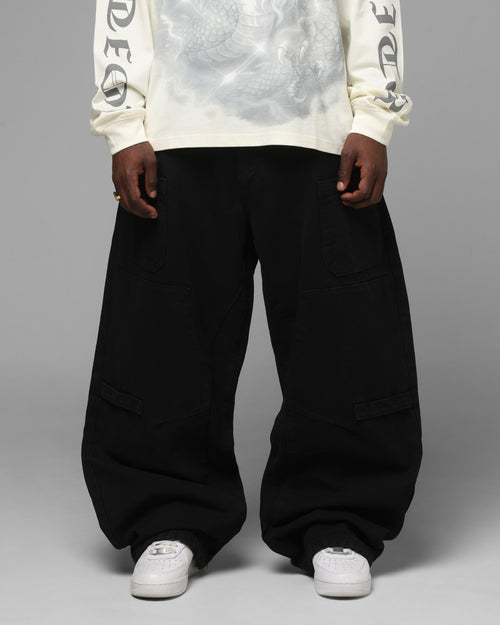 Loiter Utility Work Pants Black