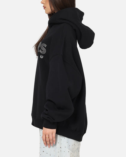 Mitchell & Ness Las Vegas Raiders Rhinestone Hoodie Faded Black
