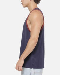 Carre 4 Star Tank Dark Navy