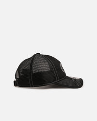 New Era San Francisco 49ers 'Contrast Chrome' 9TWENTY Casual Trucker Strapback Black