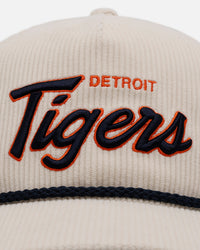 47 Brand Detroit Tigers 'Natural Script' Premium Hitch Corduroy Snapback Natural