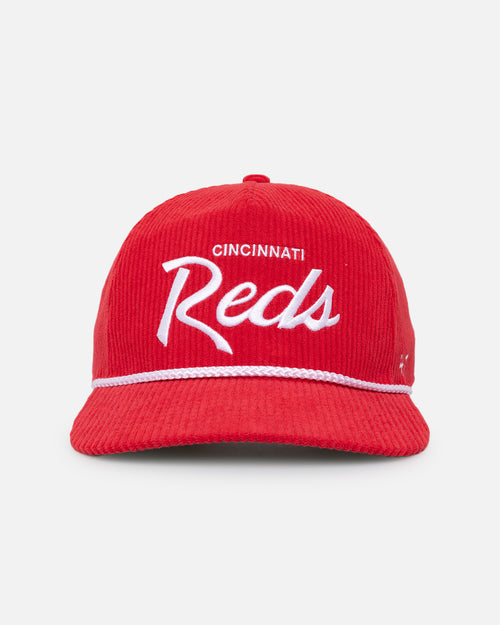 47 Brand Cincinnati Reds 'MLB Opening Day' Corduroy Crossrope Hitch Snapback Red