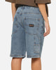 Carre Carpenter Jorts Mid Blue Wash