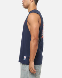 Bleacher Athletic Sydney Roosters NRL Adult Muscle T-Shirt Navy