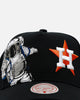 Mitchell & Ness Houston Astros 'Rocketman' Pro Pinch Snapback Black