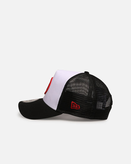 New Era X Haas F1 9FORTY A-Frame Trucker Snapback Black