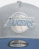 New Era Los Angeles Lakers 'Faded Washed Grey' 9FORTY A-Frame Snapback Grey/Blue