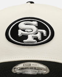 New Era San Francisco 49ers 'Easy Chrome Black' 9FORTY A-Frame Snapback Chrome/Black