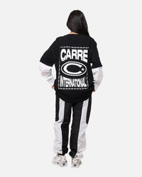 Carre C-Star Long Sleeve T-Shirt Black/White