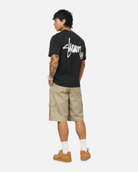 S Double Shawn Script T-Shirt Black