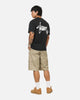 S Double Shawn Script T-Shirt Black