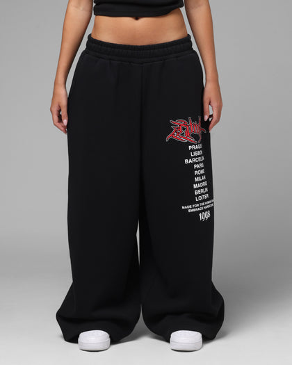 Loiter Team Wipe Sweat Pants Black