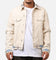 MNML Jewel Studded Trucker Jacket White