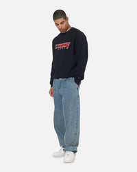 Tommy Jeans 90's Texture Graphic Crewneck Navy
