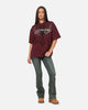 Ed Hardy Trinity Rhinestone T-Shirt Plum
