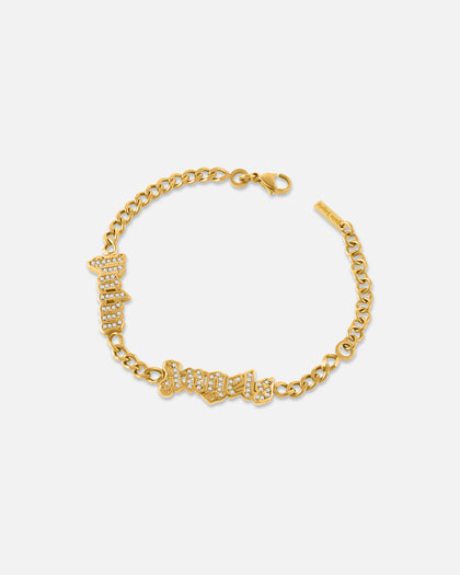 Palm Angels Grafia Bracelet Gold