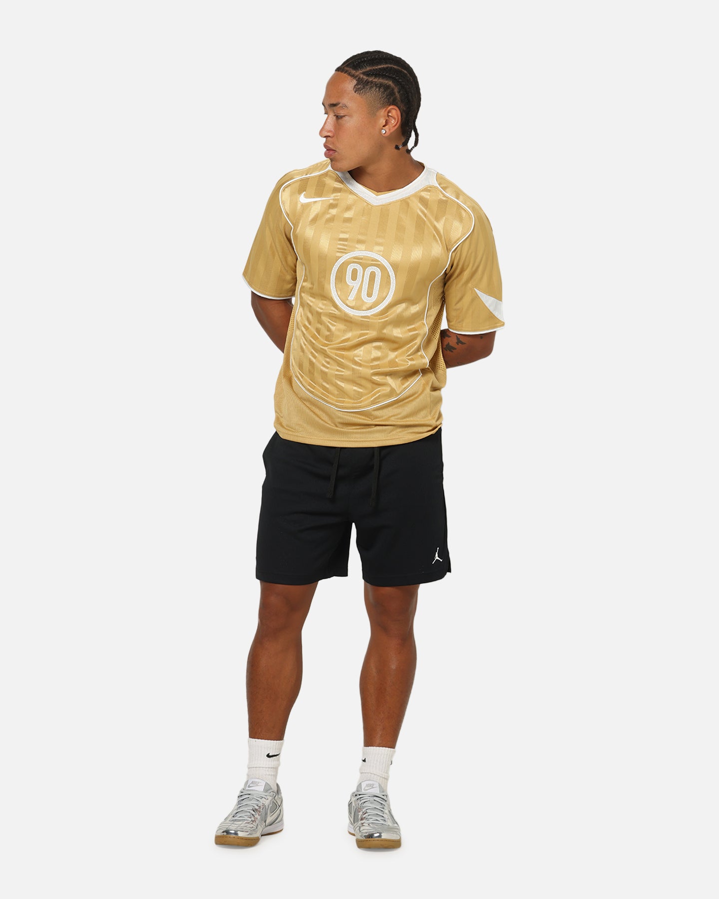 Nike Total 90 Soccer T-Shirt Club Gold/Summit White | Culture Kings