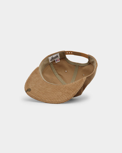 Hood X Culture Kings Las Vegas Collab Original Corduroy Snapback Mocha