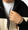 Guess Mainline 4G Curb Chain Pave Bracelet Silver