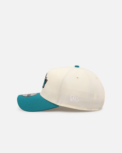 New Era San Jose Sharks 'Team Color Visor' 9FORTY A-Frame Snapback Chrome/Official Team Color