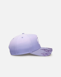 New Era Toronto Raptors 'Sundyed Flames' 9FORTY A-Frame Snapback Lavender