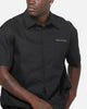 Saint Morta Saints Marked Button Up Shirt Washed Black