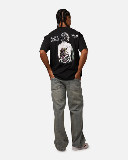 UFC By Culture Kings Alexa Grasso Noche T-Shirt Black Acidwash