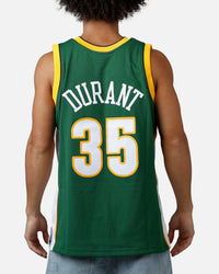 Mitchell & Ness Seattle SuperSonics Kevin Durant 2007 Road Swingman Jersey Green
