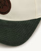 New Era Miami Dolphins 'Chrome White Green' Corduroy Visor 9FORTY A-Frame Snapback Chrome