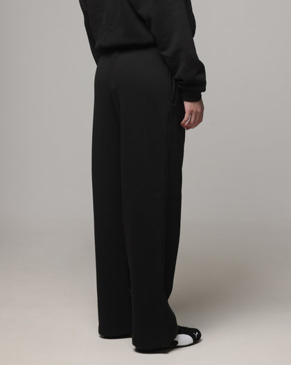 American Thrift Women's Straight Leg Trackpants Black