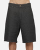 Carre Grid Solace Jorts Black Denim