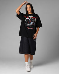 Loiter Death Race Vintage T-Shirt Black