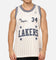 Mitchell & Ness Los Angeles Lakers Shaquille O'Neal #34 Playoff Energy Swingman Jersey Off White