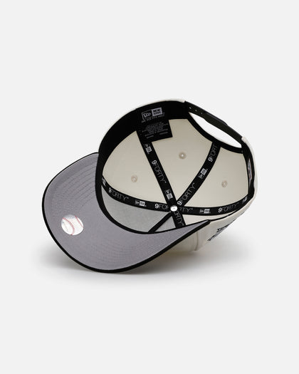 New Era New York Yankees 'Chrome Black' 9FORTY A-Frame Snapback Chrome/Black
