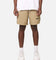Saint Morta Gothic Nylon Shorts Tan