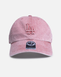 47 Brand Los Angeles Dodgers 'Mist' 47 Clean Up Strapback Pink