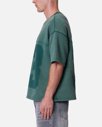 MNML Vintage Raglan Terry Jersey Green