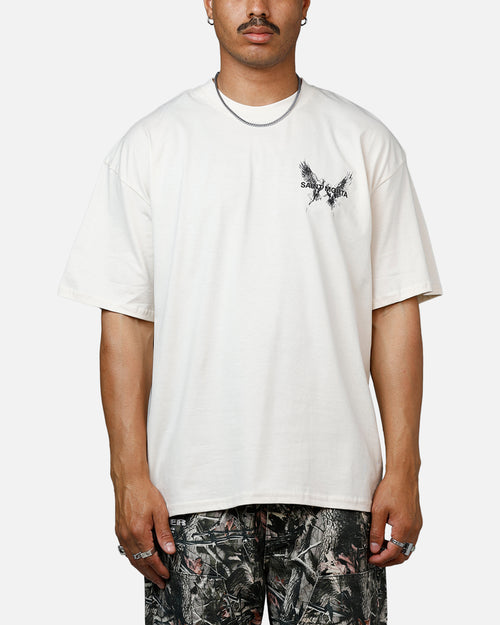 Saint Morta Black Doves Heavyweight T-Shirt Off White