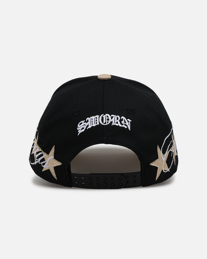 Sworn To Us Always & Forever Snapback Black/Tan
