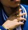 Saint Morta Crucifix Pendant Gold