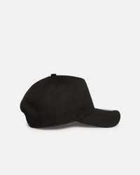 New Era Los Angeles Dodgers 'Aqua Rose Embroidery' 9FORTY A-Frame Snapback Black/Aqua