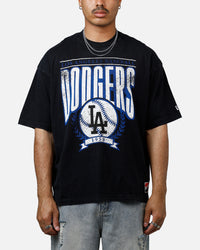 New Era Los Angeles Dodgers Throwback T-Shirt Black