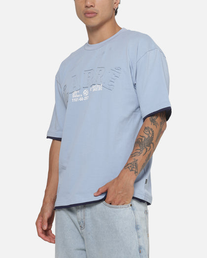 Carre Phys Ed 2 Tone T-Shirt Light Blue