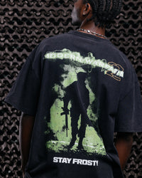 Goat Crew X Call Of Duty Modern Warfare 2 Heavy T-Shirt Vintage Black