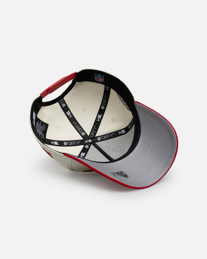 New Era San Francisco 49ers "NFL 26 AU Two Tone Chrome" 9Forty A-Frame Snapback Official Team Colours